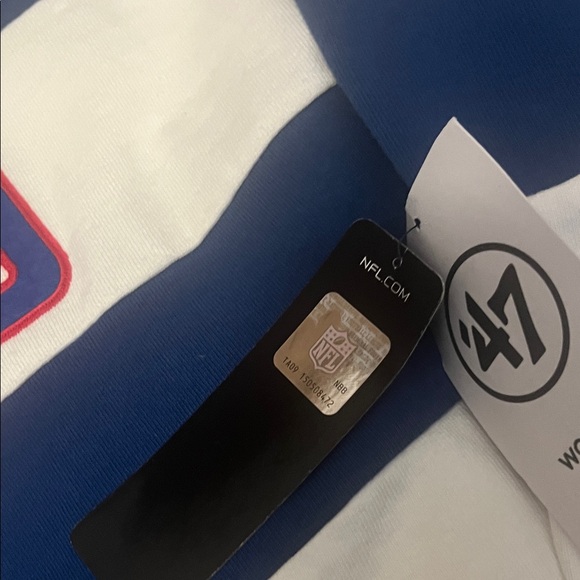 Blue and White NY Giants Sweatshirt - Picture 3 of 5